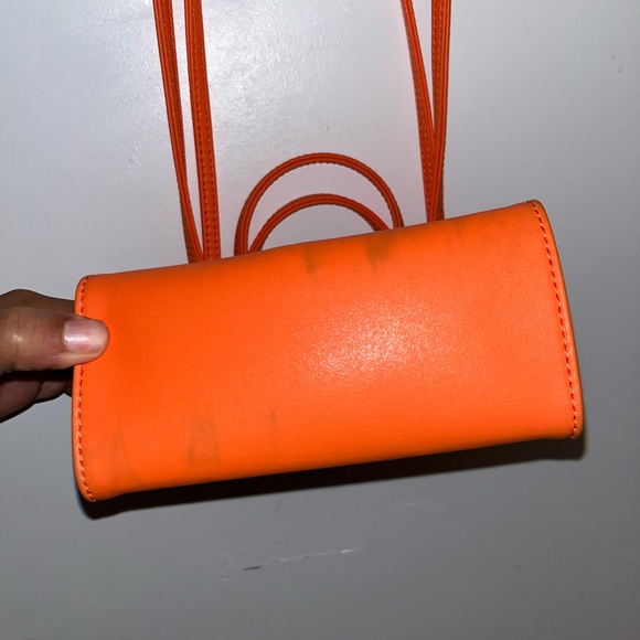 Orange telfar small shopping bag - Picture 2 of 3
